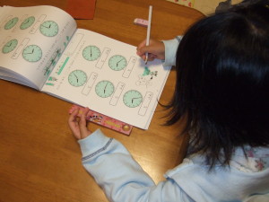 春海お勉強中 春海お勉強中