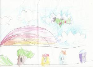 ずいぶん昔に春海が描いた絵 ずいぶん昔に春海が描いた絵